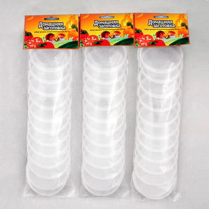 Купить Крышка п/эт "Домашняя заготовка" (набор 12 штук) от производителя Материя Пластика