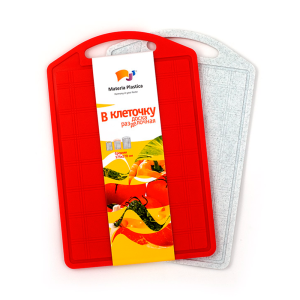 Купить Доска разделочная "В клеточку" средняя 175x270 от производителя Материя Пластика