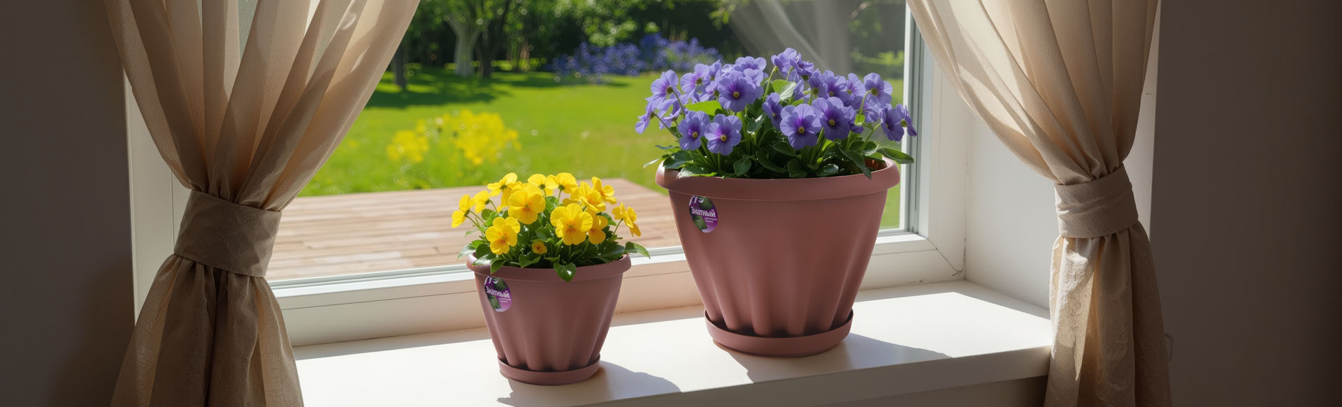 ОРИГИНАЛЬНЫЕ
ЦВЕТОЧНЫЕ
ГОРШКИ